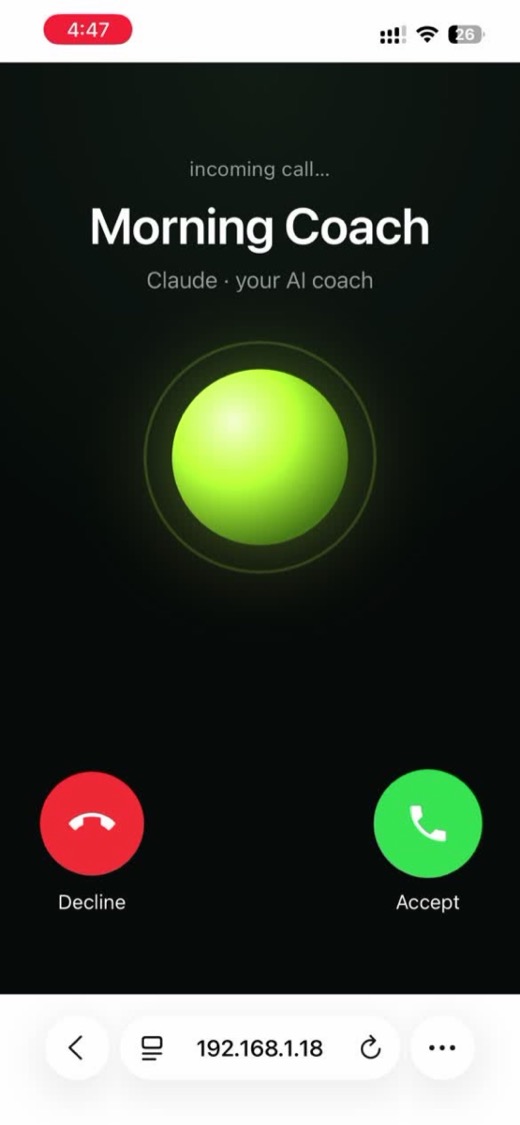 Incoming call